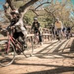 Interns ride on Butler Hike and Bike Trail