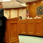 BikeTexas Executive Director Robin Stallings addresses the House Transportation Committee during the 2011 Session.