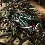 Row of bikes at a recent Velo Paso ride. Photo courtesy of Velo Paso.