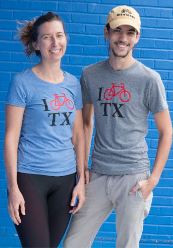 I Bike TX T-Shirt
